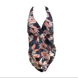 Motherhood Maternity one piece swimsuit size medium